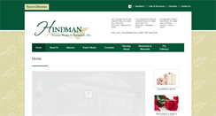 Desktop Screenshot of hindmanfuneralhomes.com