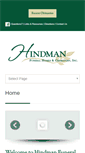 Mobile Screenshot of hindmanfuneralhomes.com